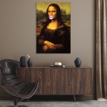 Картина "Мона Ліза з жуйкою"