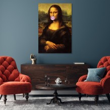 Картина "Мона Ліза з жуйкою"