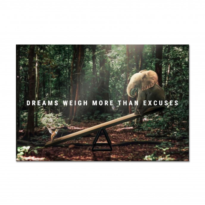 Картина "Dreams weight more"