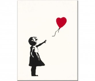 Картина "Дівчинка з повітряною кулькою"