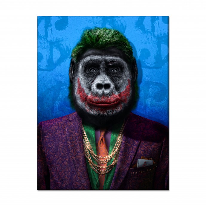 Картина "Monkey Joker"