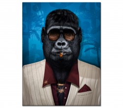 Картина "Monkey with a Cigar"