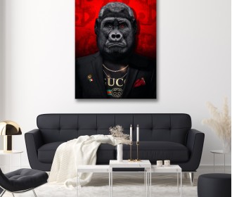 Картина "Monkey Gucci"