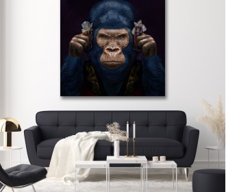 Картина "Inaudible Monkey"
