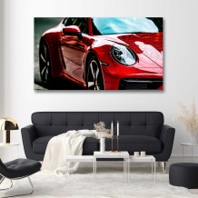 Картина "Red Porsche 911"