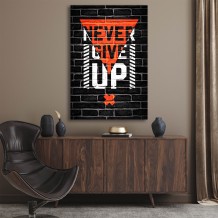 Картина "Never give up"