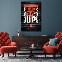 Картина "Never give up"