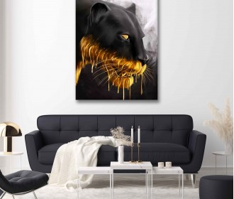 Картина "Чорна пантера"