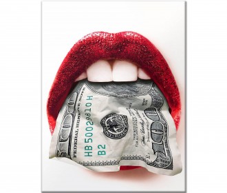 Картина "Money Lips"