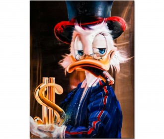 Картина "Scrooge With Dollar"