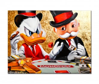 Картина "Mr. Monopoly & Scrooge"