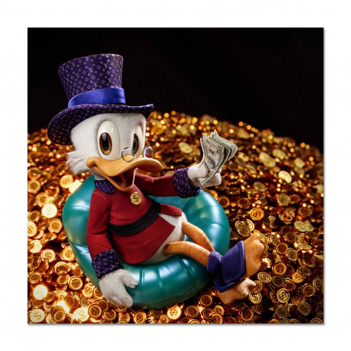 Картина "Scrooge McDuck money"