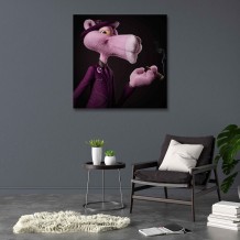 Картина "Рожева пантера"