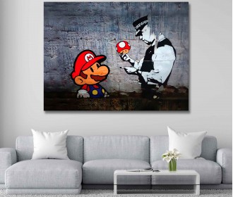 Картина "Маріо і поліцейський"
