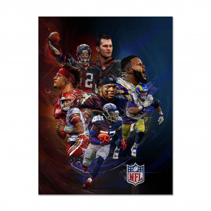 Картина "NFL Superstars"