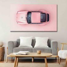 Картина "Pink Porsche 911"