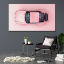 Картина "Pink Porsche 911"