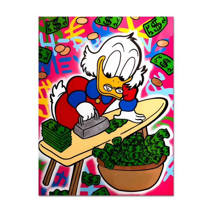 Картина "McDuck Ironing"