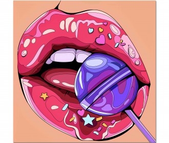 Картина "Candy Mouth"