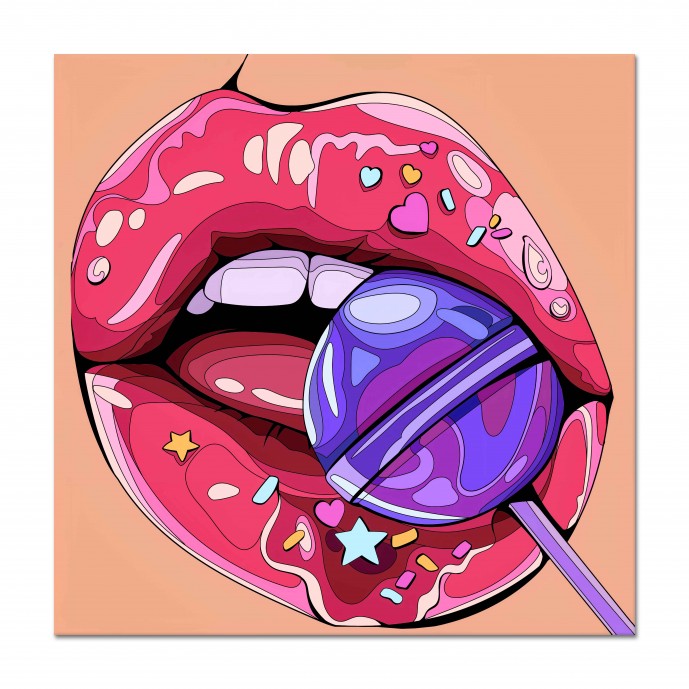 Картина "Candy Mouth"