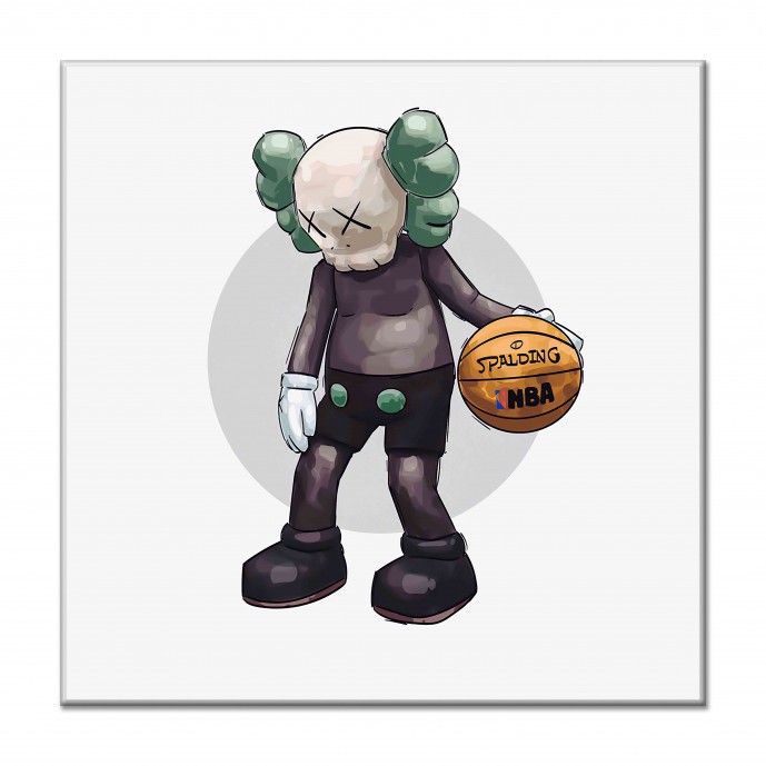 Картина "Kaws Basketball"