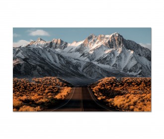 Картина "Дорога в засніжених горах"