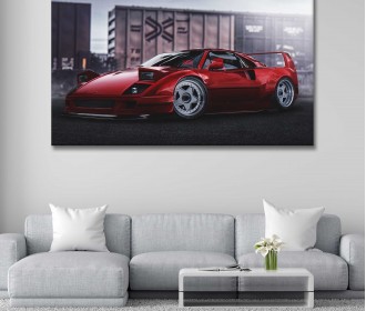 Картина "Ferrari F40"