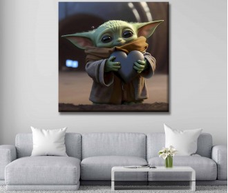 Картина "Baby Yoda"