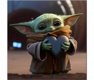 Картина "Baby Yoda"
