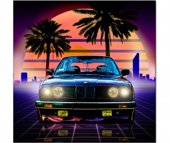 Картина "BMW retro style"